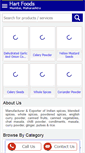 Mobile Screenshot of hartfoods.com